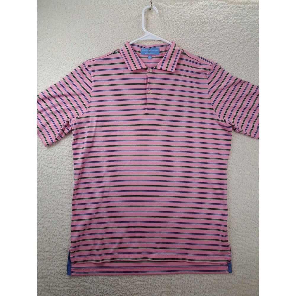 Fairway & Greene Pureformance Pink Golf Polo Men’s Medium